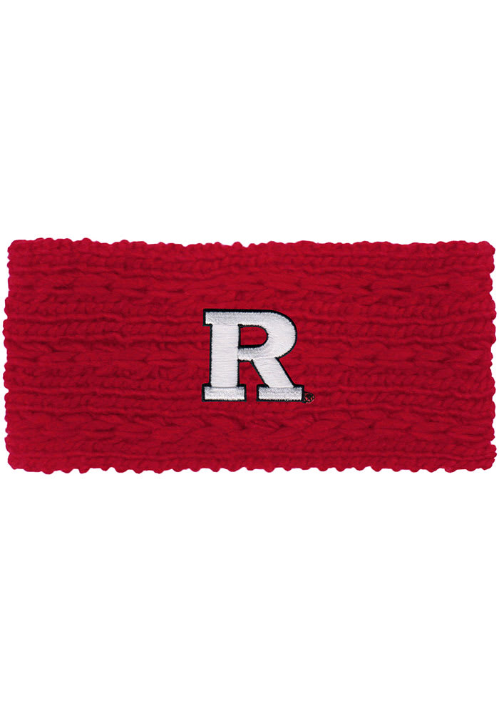 Rutgers Scarlet Knights Red Adaline Womens Twist Knit Earband