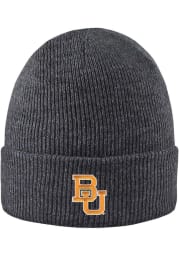 LogoFit Baylor Bears Grey Northpole Cuffed Mens Knit Hat