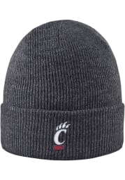 LogoFit Cincinnati Bearcats Grey Northpole Cuffed Mens Knit Hat