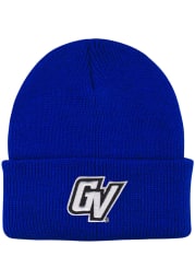 LogoFit Grand Valley State Lakers Northpole Beanie Baby Knit Hat - Blue
