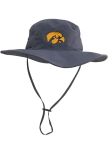 Iowa Hawkeyes LogoFit Boonie Mens Bucket Hat - Grey
