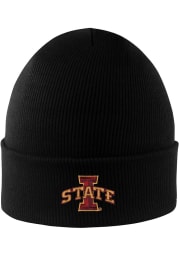 LogoFit Iowa State Cyclones Grey Northpole Cuffed Mens Knit Hat
