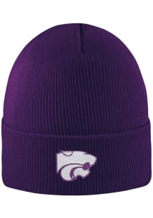 LogoFit K-State Wildcats Purple Northpole Cuffed Mens Knit Hat