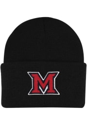 LogoFit Miami RedHawks Northpole Beanie Baby Knit Hat - Red