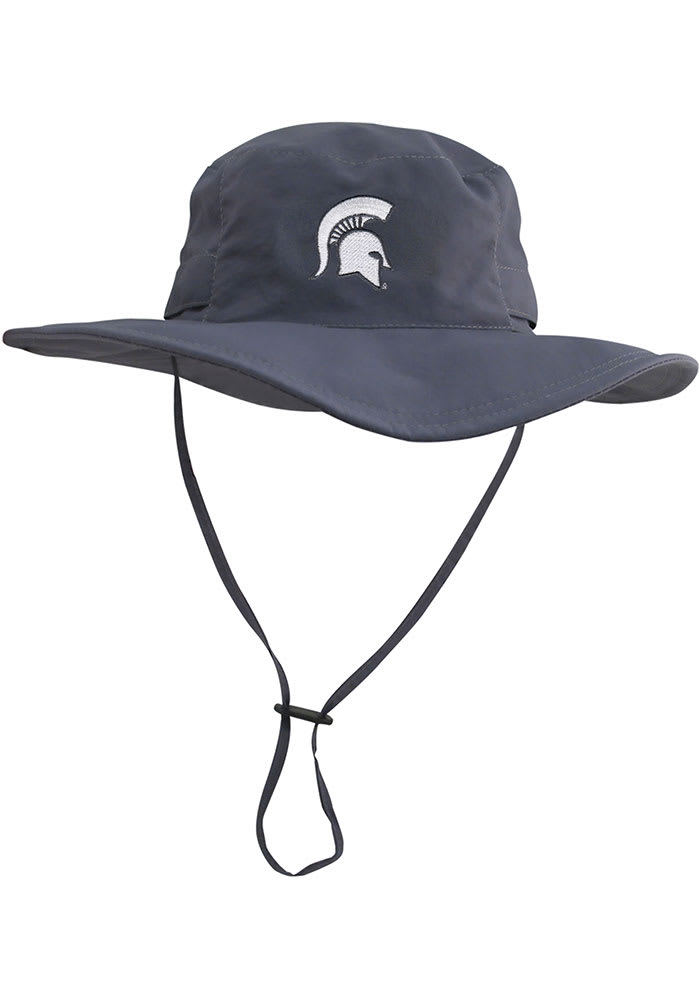 LogoFit Michigan State Spartans Grey Boonie Bucket Hat