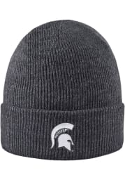 LogoFit Michigan State Spartans Grey Northpole Cuffed Mens Knit Hat