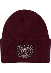 LogoFit Missouri State Bears Northpole Beanie Baby Knit Hat - Maroon