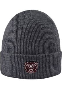 LogoFit Missouri State Bears Black Northpole Cuffed Mens Knit Hat