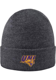LogoFit Northern Iowa Panthers Grey Northpole Cuffed Mens Knit Hat