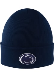 LogoFit Penn State Nittany Lions Grey Northpole Cuffed Mens Knit Hat