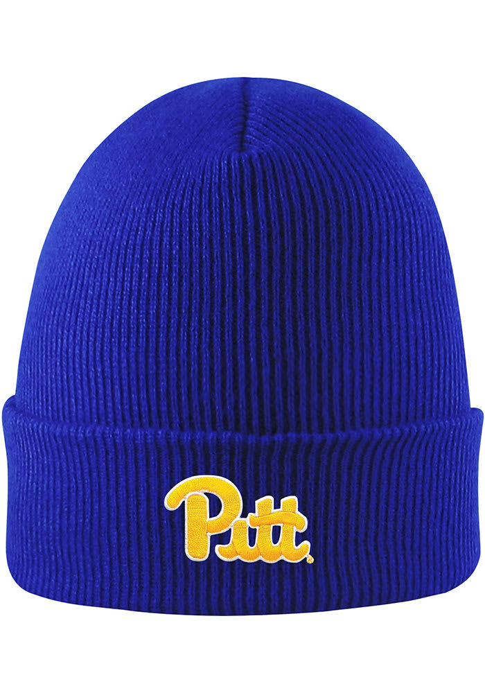 LogoFit Pitt Panthers Grey Northpole Cuffed Mens Knit Hat
