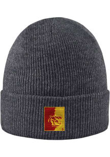 LogoFit Pitt State Gorillas Grey Northpole Cuffed Mens Knit Hat