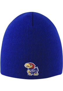 LogoFit Kansas Jayhawks Blue Everest Mens Knit Hat