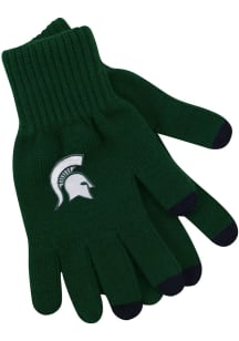 Michigan State Spartans LogoFit uText Mens Gloves - Green