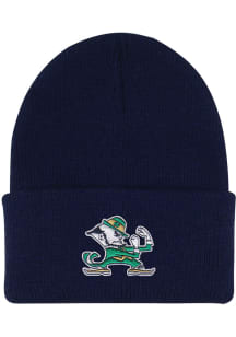 LogoFit Notre Dame Fighting Irish Navy Blue Northpole Youth Knit Hat