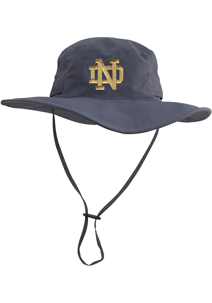 LogoFit Notre Dame Fighting Irish Grey Boonie Mens Bucket Hat