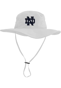 LogoFit Notre Dame Fighting Irish White Boonie Mens Bucket Hat