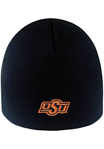 LogoFit Oklahoma State Cowboys Black Everest Mens Knit Hat