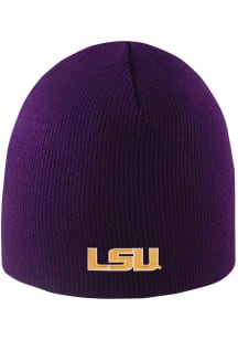 LogoFit LSU Tigers Purple Everest Knit Mens Knit Hat