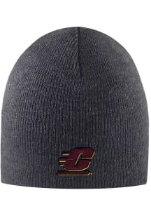 LogoFit Central Michigan Chippewas Grey Everest Beanie Mens Knit Hat