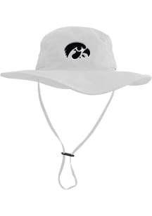 LogoFit Iowa Hawkeyes White Boonie Mens Bucket Hat