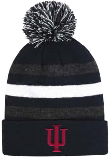 LogoFit Indiana Hoosiers Cardinal Junior Haltime Pom Knit Youth Knit Hat