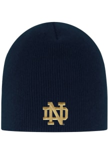 LogoFit Notre Dame Fighting Irish Navy Blue Everest Beanie Knit Mens Knit Hat