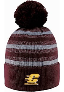 LogoFit Central Michigan Chippewas Red Doc Mens Knit Hat