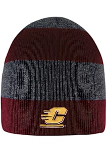 LogoFit Central Michigan Chippewas Red Columbia Mens Knit Hat