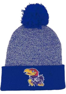 LogoFit Kansas Jayhawks Blue Rooney Mens Knit Hat