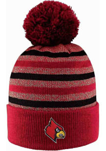 LogoFit Louisville Cardinals Red Doc Mens Knit Hat