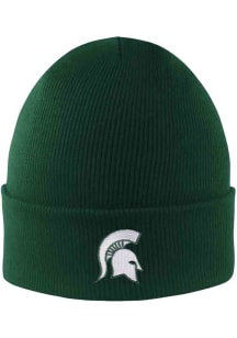 LogoFit Michigan State Spartans Green Northpole Mens Knit Hat