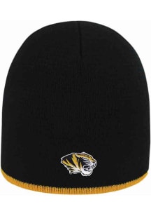 LogoFit Missouri Tigers Black Bright Stripe Mens Knit Hat