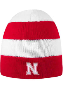Nebraska Cornhuskers LogoFit Columbia Mens Knit Hat - Red