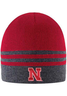 LogoFit Nebraska Cornhuskers Grey Crew Mens Knit Hat