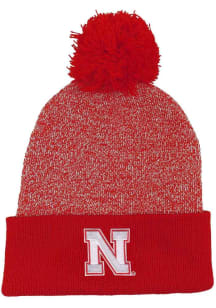 Nebraska Cornhuskers LogoFit Rooney Mens Knit Hat - Red