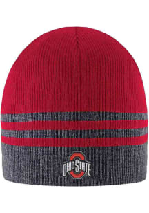 LogoFit Ohio State Buckeyes Grey Crew Mens Knit Hat