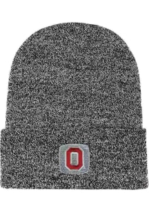 LogoFit Ohio State Buckeyes Black Bueller Mens Knit Hat