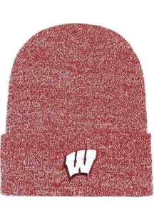 Wisconsin Badgers LogoFit Bueller Mens Knit Hat - Red