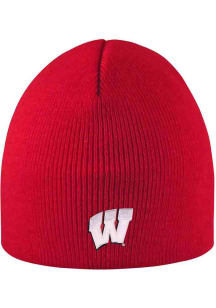 Wisconsin Badgers LogoFit Everest Mens Knit Hat - Red