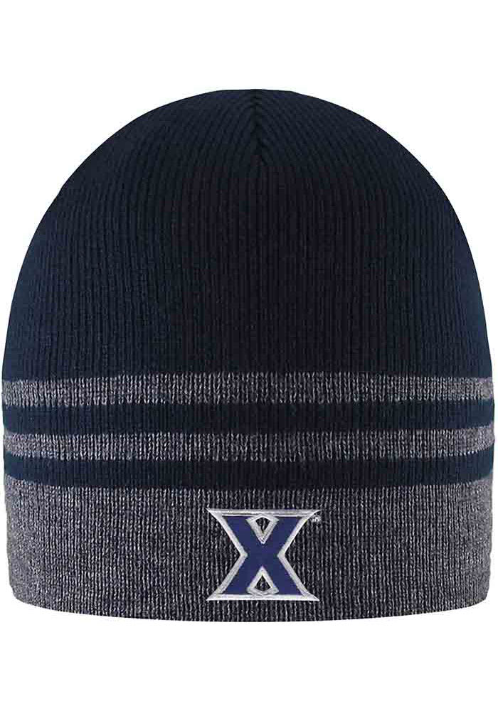 LogoFit Xavier Musketeers Grey Crew Mens Knit Hat