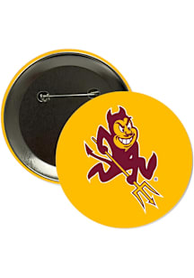Arizona State Sun Devils 3" Main Mark Button - Red