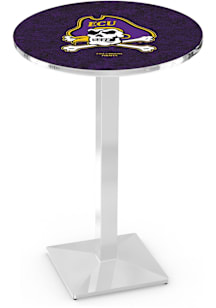 East Carolina Pirates Chrome Square Base Pub Table