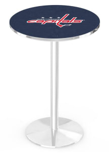 Washington Capitals Chrome Round Base Pub Table