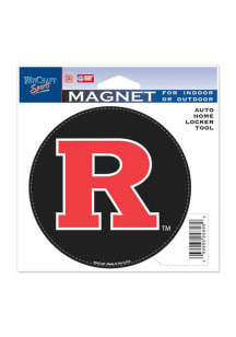 Red  Rutgers Scarlet Knights Indoor/Outdoor Magnet