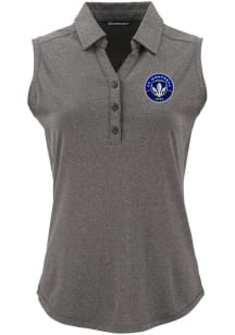 Cutter and Buck Montreal Impact Womens Black Forge Eco Polo Shirt