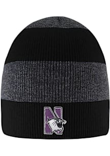 LogoFit Northwestern Wildcats Black Columbia Mens Knit Hat