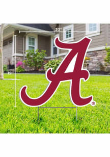 Alabama Crimson Tide Team Yard Sign - Crimson
