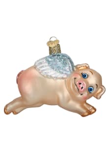 Cincinnati flying pig glass ornament Ornament