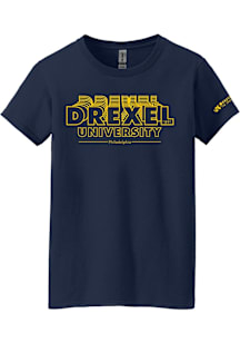 Summit Sportswear Drexel Dragons Womens Navy Blue Admitted Students Day 2022 Short Sleeve T-Shirt